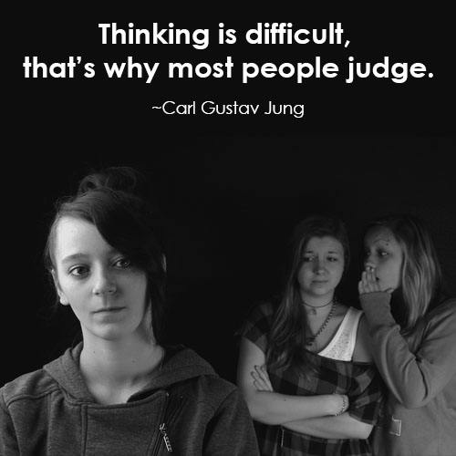 carl jung quotes on judging