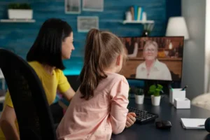 Online counseling for childhood anxiety