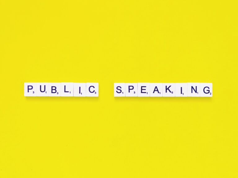 fear of public speaking